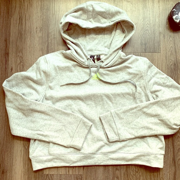 adidas Tops - Adidas Crop Hoodie adidas Tops - Adidas Crop Hoodie